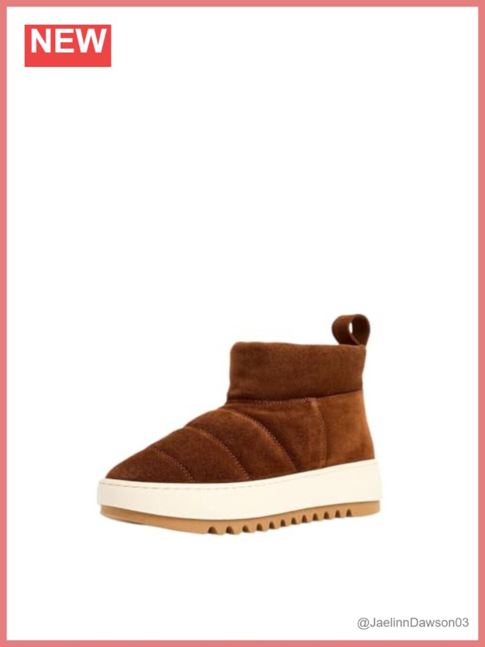 Suede Ankle Booties with Faux Fur, 1.5in Heel, Pull-On, Water Resistant
